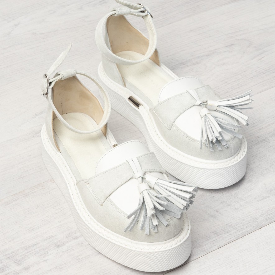     Pantofi - Augustino - Cream White